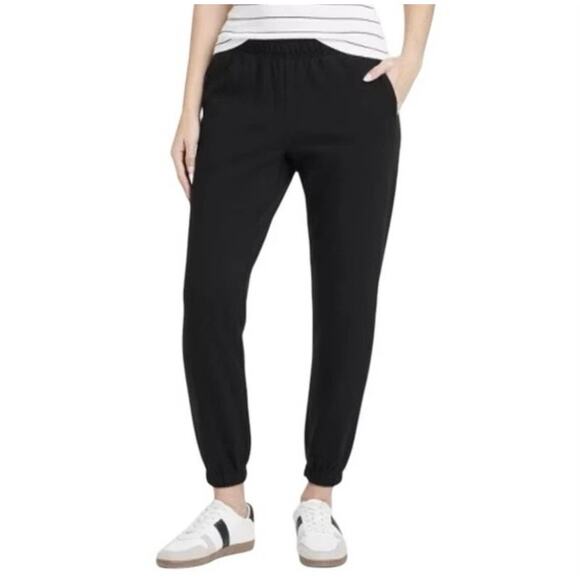 NEW UNIVERSAL THREAD Leisure Studio Mid-Rise Essential Joggers Black Size Small - Picture 1 of 6